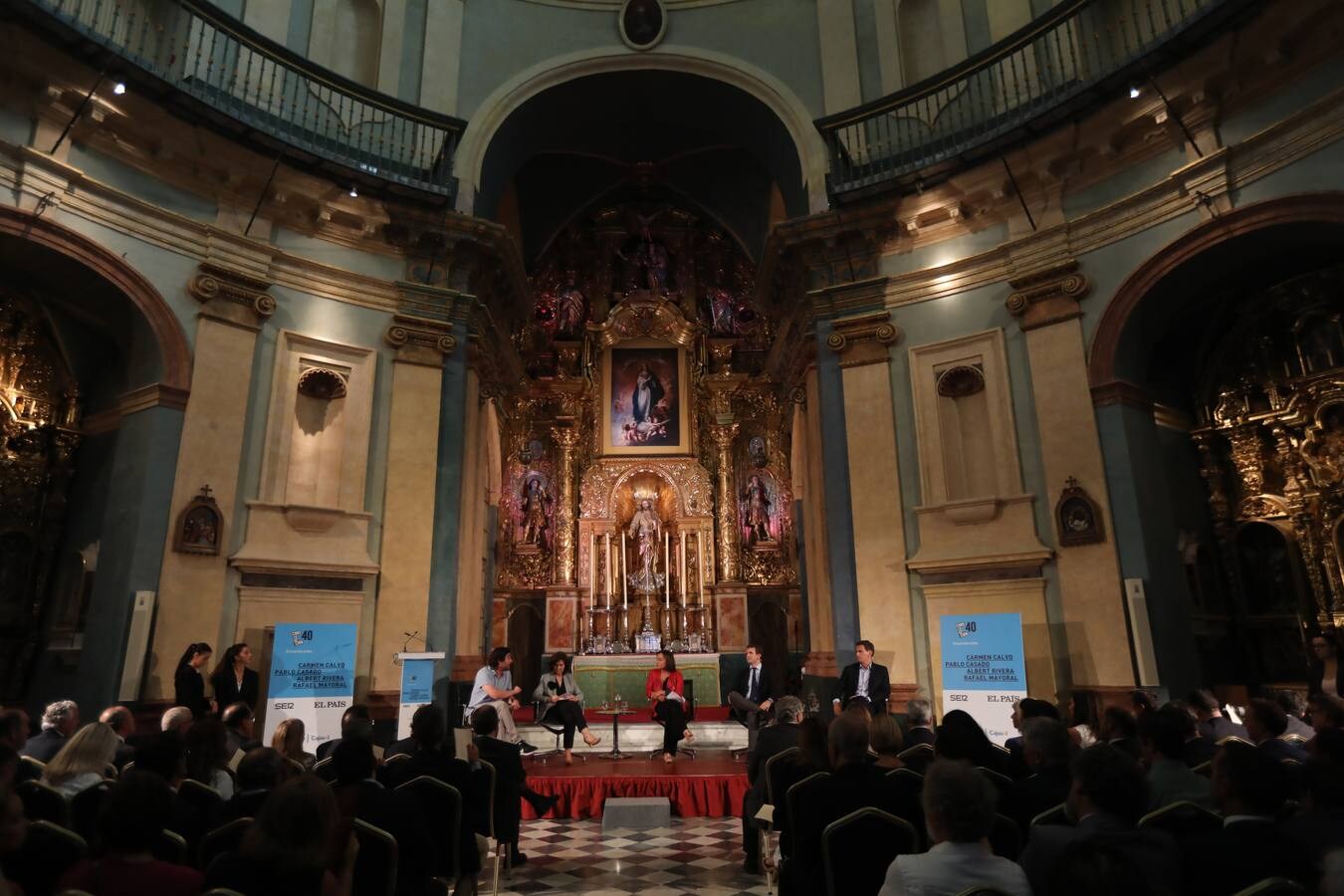El Oratorio de San Felipe vuelve a ser el centro de la política nacional